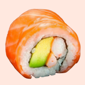 Doble Sake-envoltur de Salmon