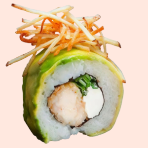 Sake Ebi. Envoltura de Salmon